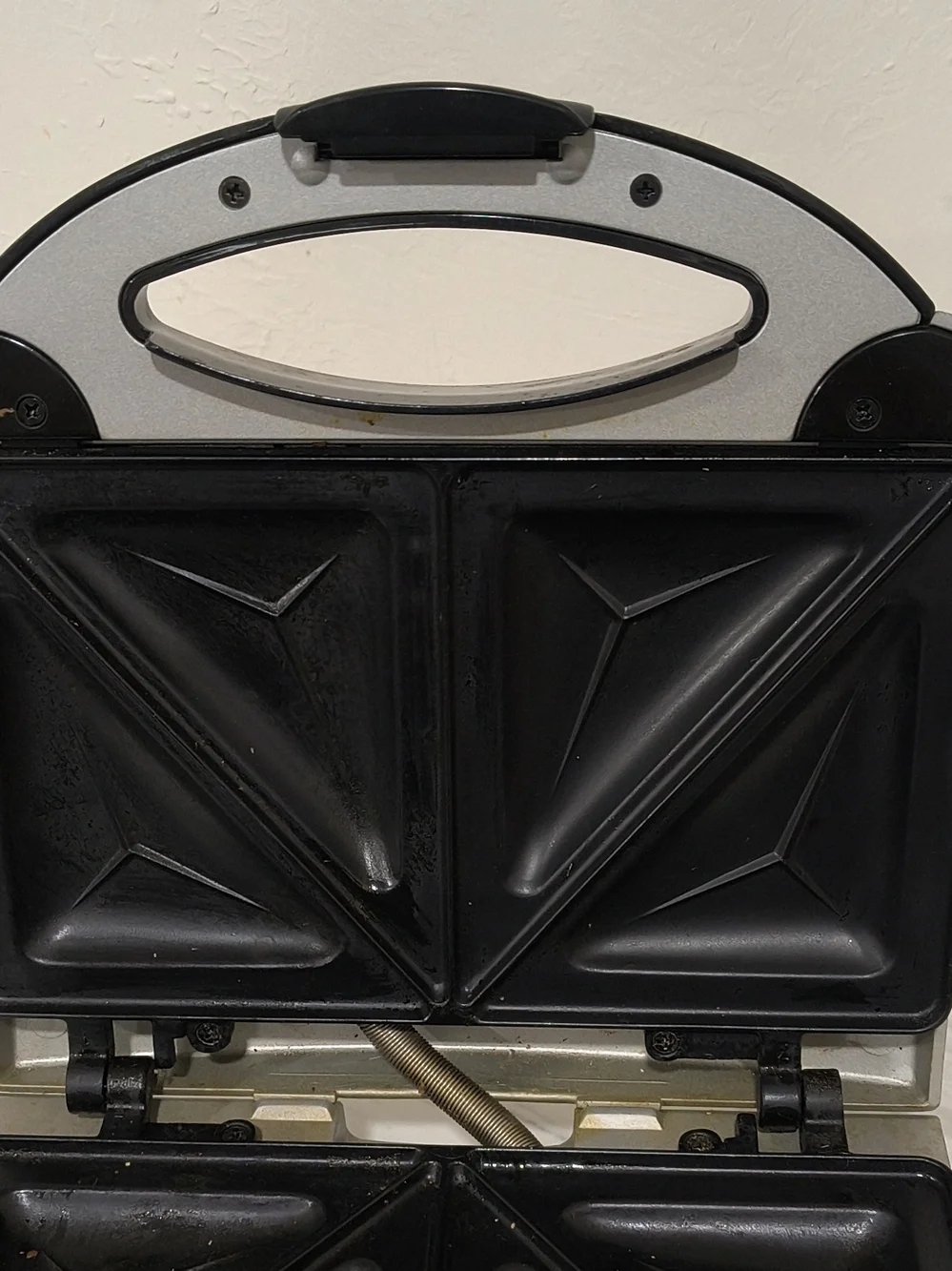 KRUPS Sandwich Express Stainless Steel & Black Sandwich Maker
